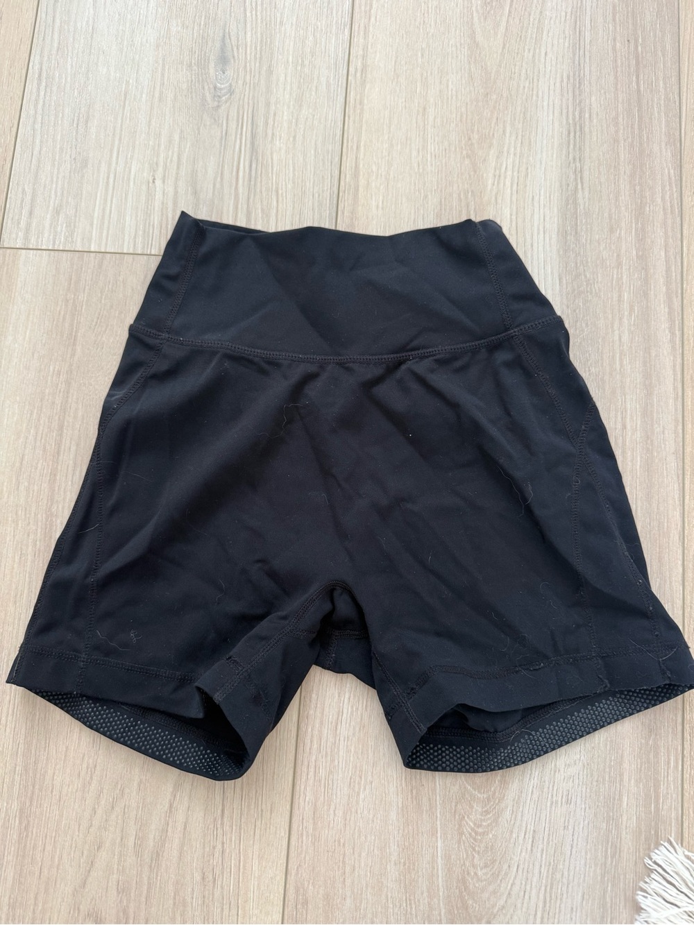 BuffBunny Black High-Rise Shorts